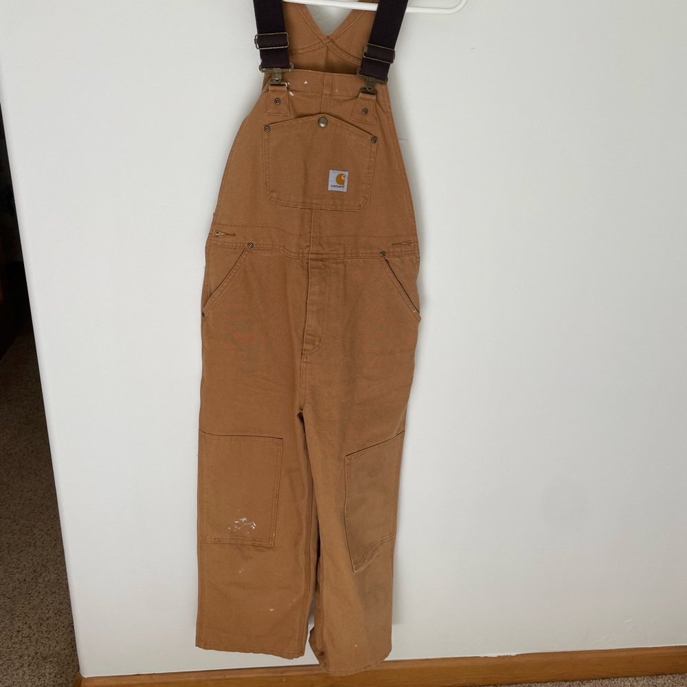 Carhartt Tan Work Overalls